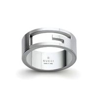 Anello Gucci Donna Gg2570 in Argento YBC0326610010-14 - YBC0326610010-12